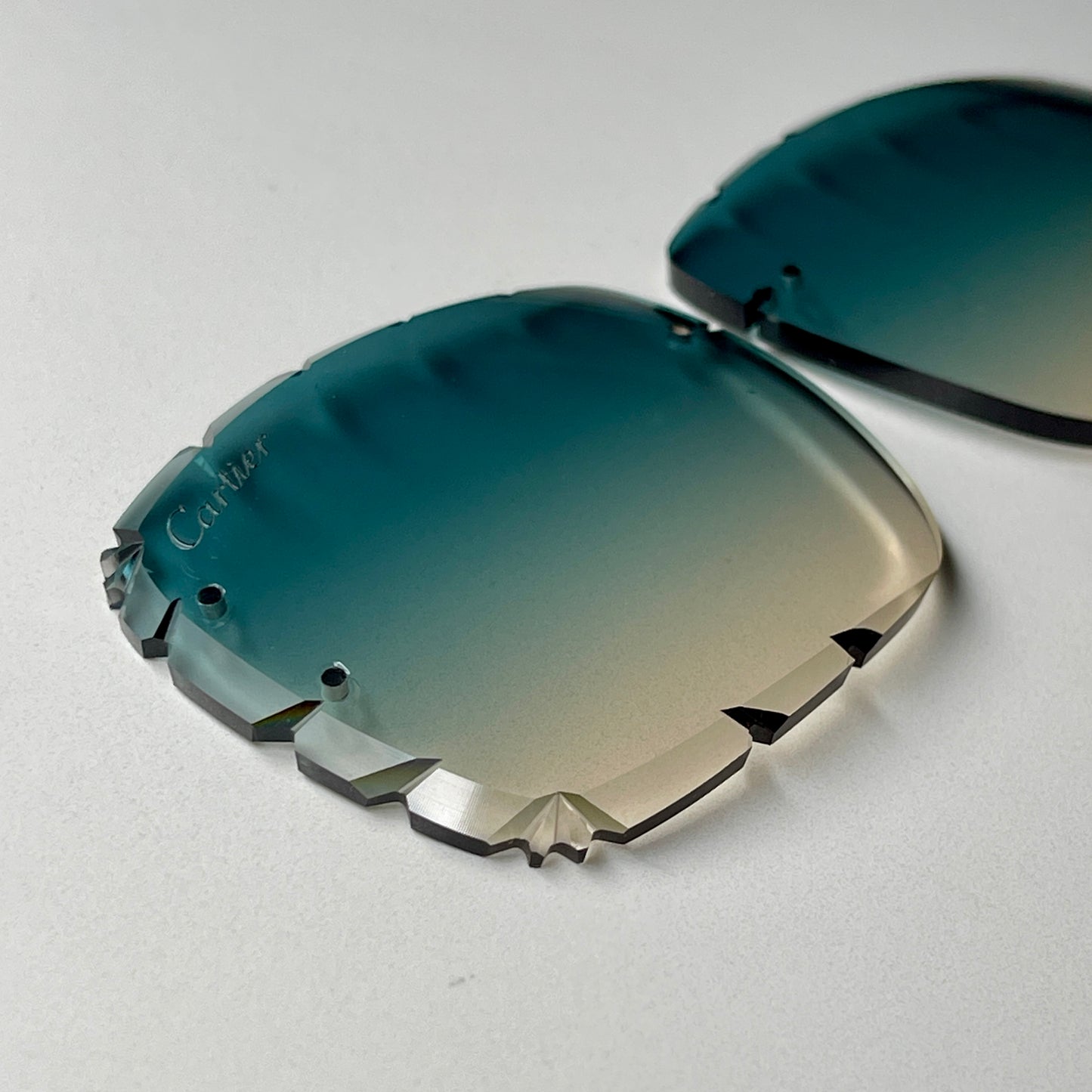 Custom "Mykonos" Diamond Cut Lens