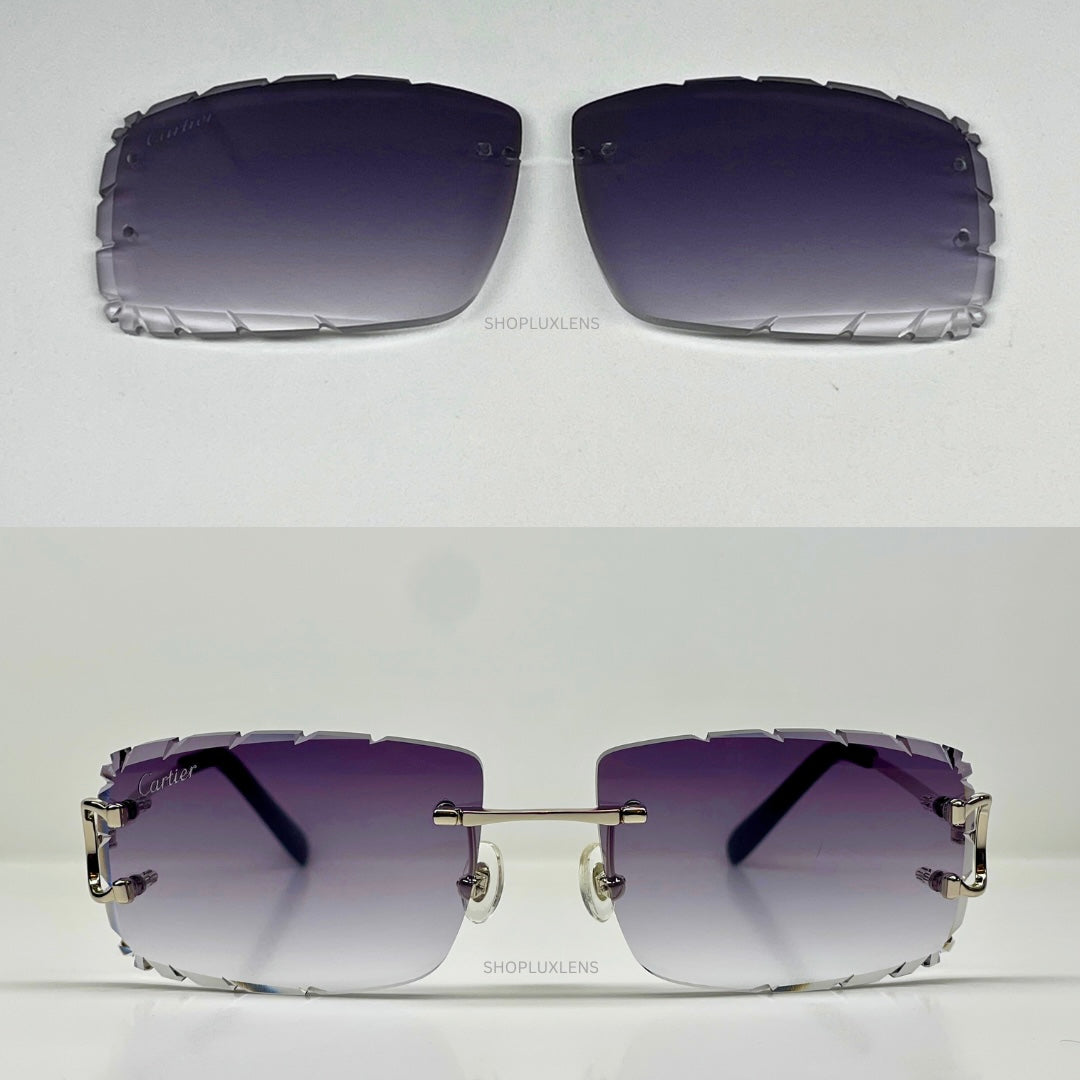 Custom "Carson" Diamond Cut Lens