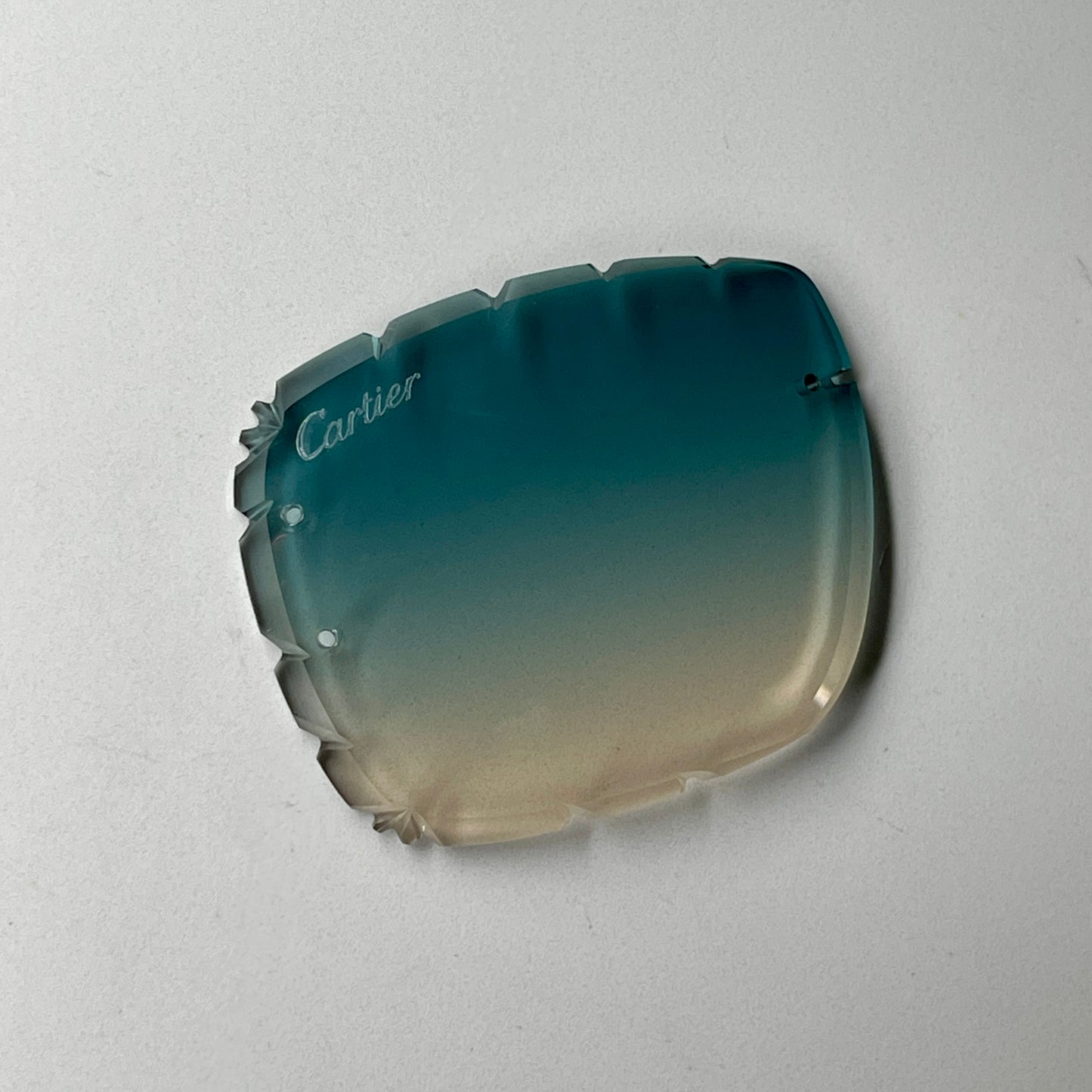 Custom "Mykonos" Diamond Cut Lens