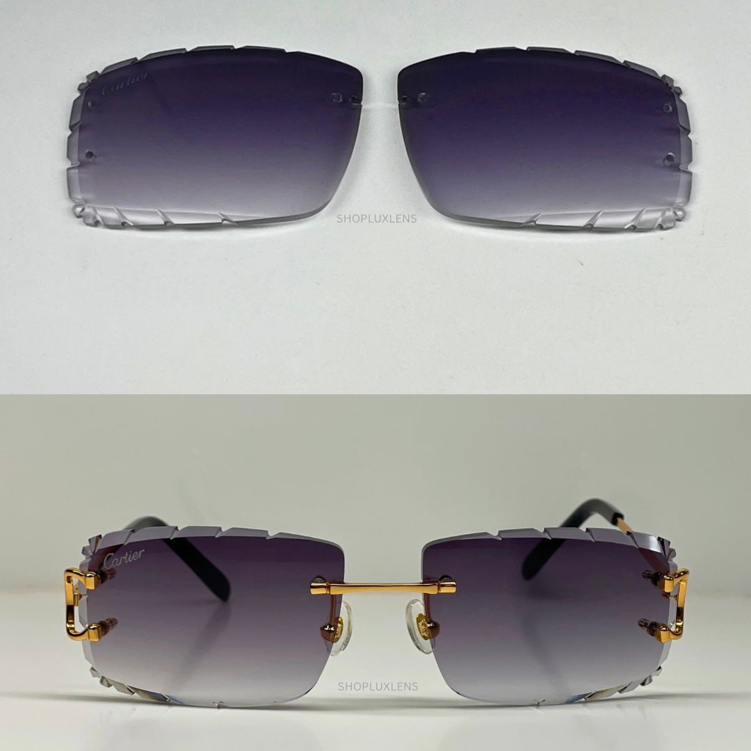 Custom "Carson" Diamond Cut Lens