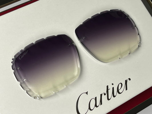 Custom "Mykonos" Diamond Cut Lens