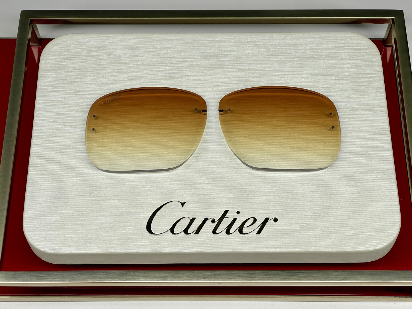 Custom Brown Lens For Big C Piccadily Frames