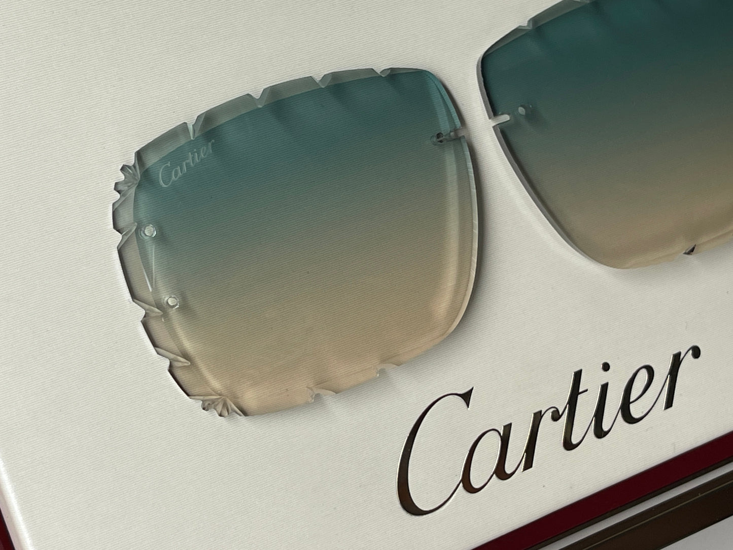 Custom "Mykonos" Diamond Cut Lens