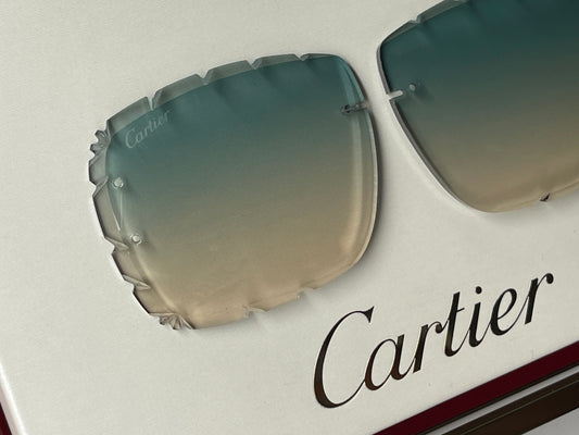 Custom "Mykonos" Diamond Cut Lens