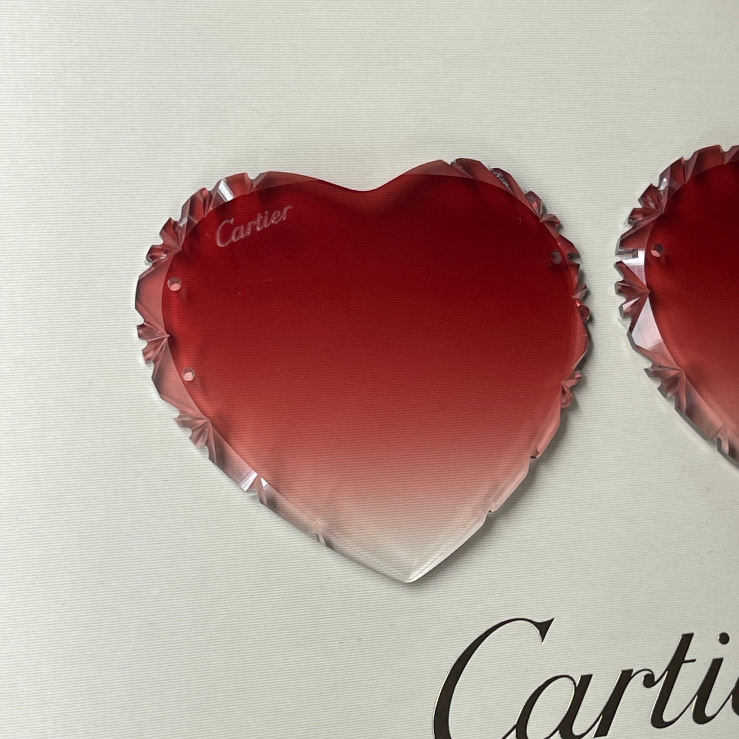 Custom "Heart" Diamond Cut Lens