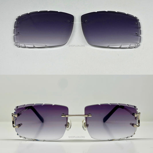 Custom "Carson" Diamond Cut Lens