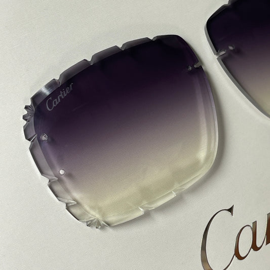 Custom "Mykonos" Diamond Cut Lens