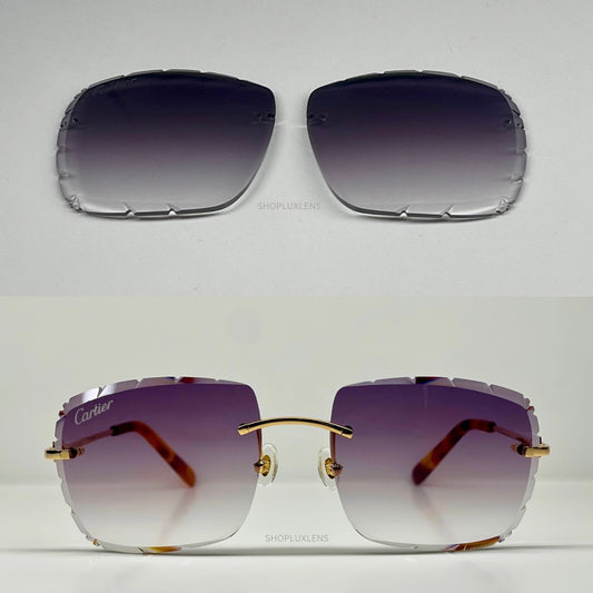 Custom "Mykonos" Diamond Cut Lens