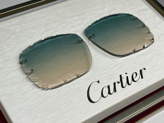 Custom "Mykonos" Diamond Cut Lens