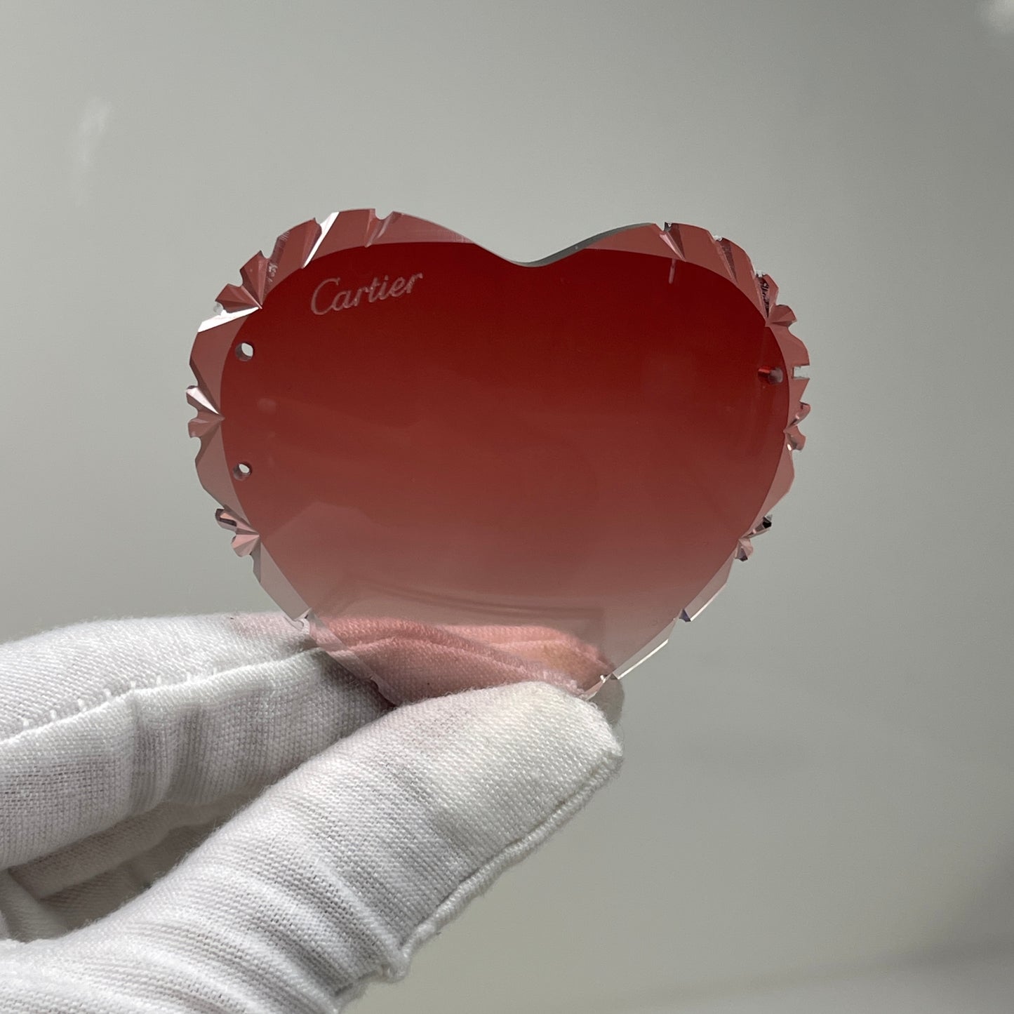 Custom "Heart" Diamond Cut Lens