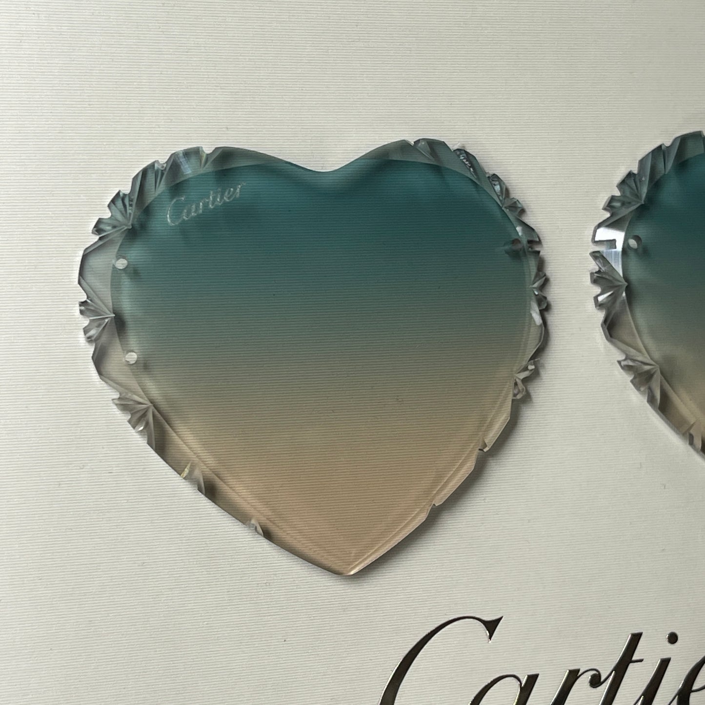 Custom "Heart" Diamond Cut Lens