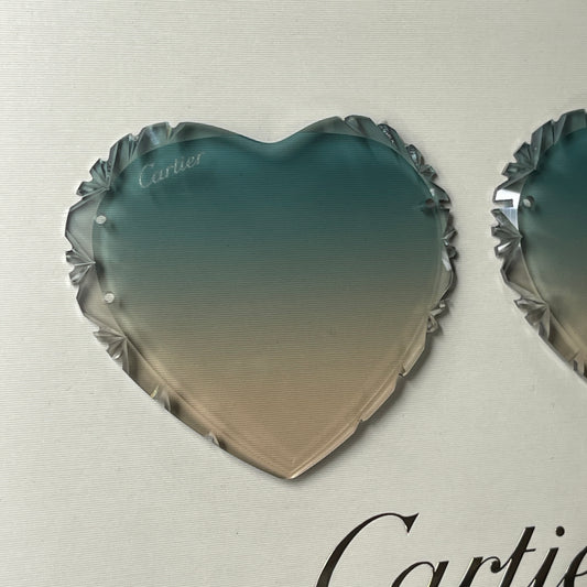 Custom "Heart" Diamond Cut Lens