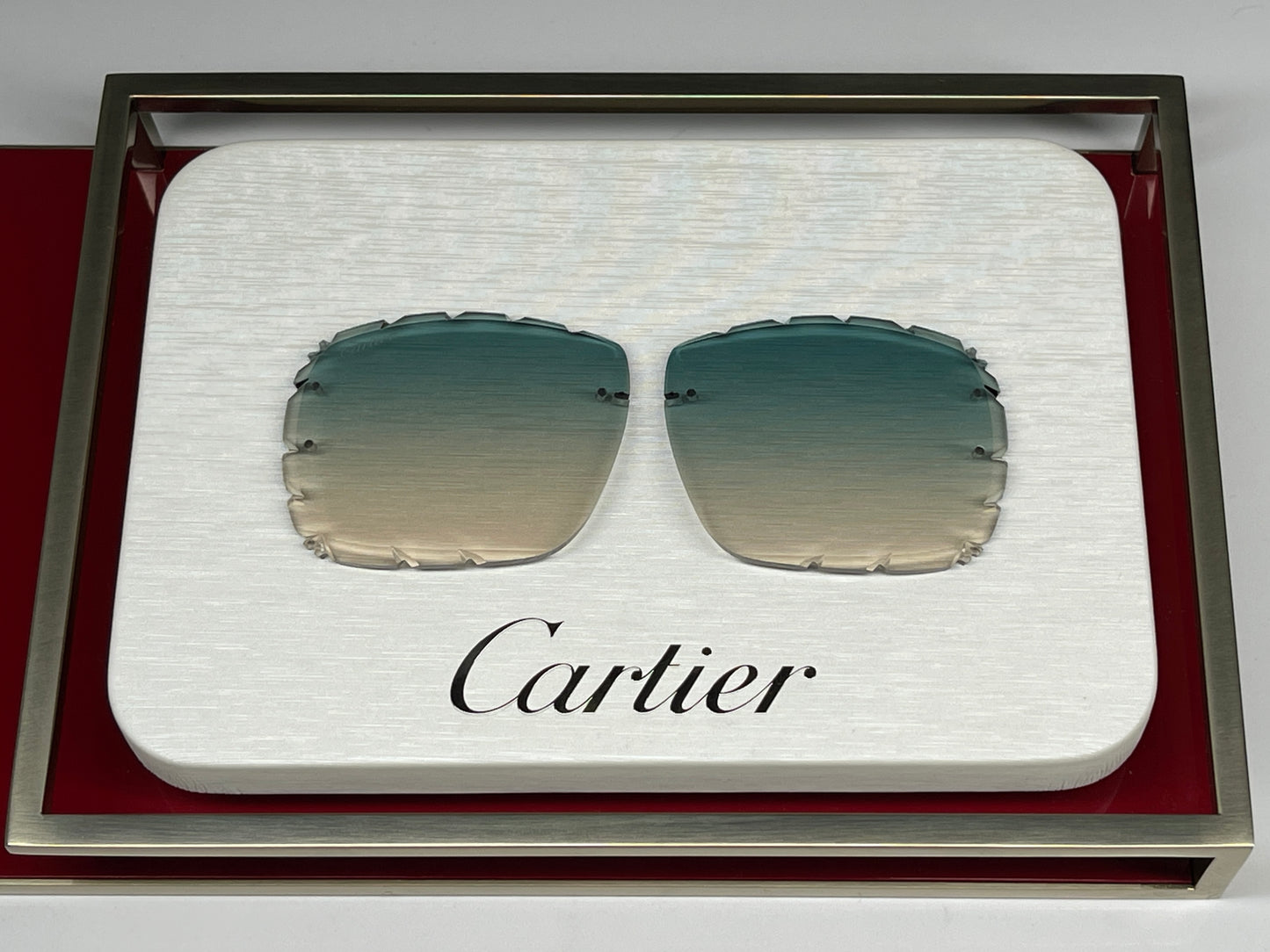 Custom "Mykonos" Diamond Cut Lens